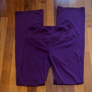 Purple Flare Leggings